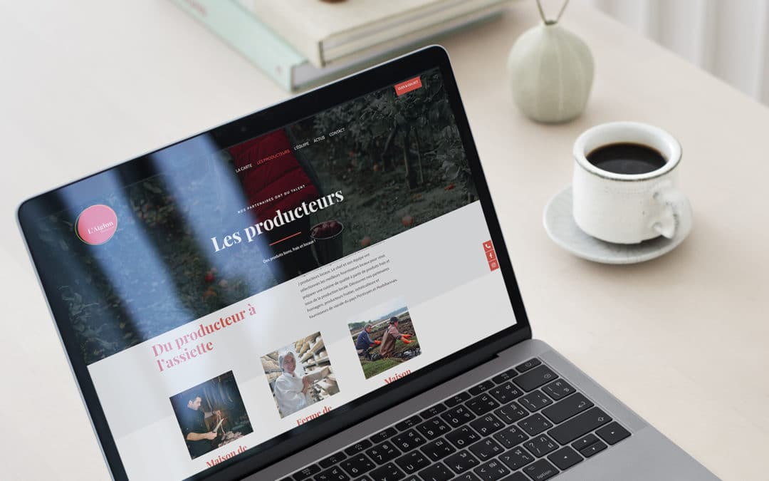 Nouveau site internet pour le restaurant l&rsquo;Aiglon Pontivy